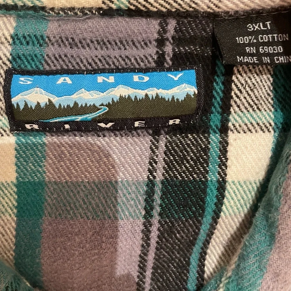 SANDY RIVER VINTAGE Flannel - Picture 2 of 2